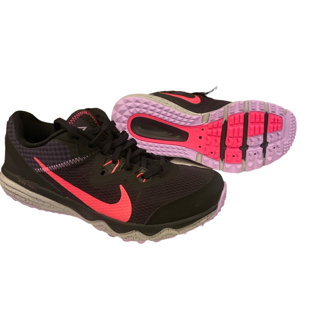 Nike Juniper Trail Black Hyper Pink Lilac (Women's)size 7